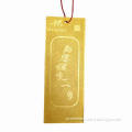 Brass Bookmark with Photo Etching Process, Customers' Designs Welcomed